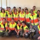 Simulacre d'accident de múltiples víctimes al pati de l'institut